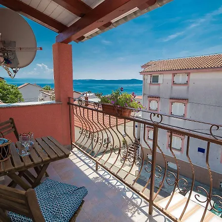 Einzigartiges Nur 300 Meter Zum Mit Meerblick, Privatem Balkon, Waschmaschine * Crikvenica