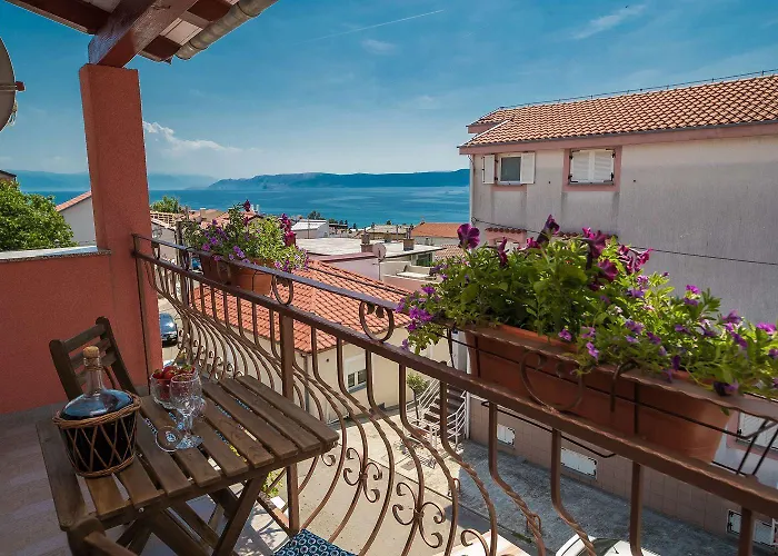 Einzigartiges Nur 300 Meter Zum Mit Meerblick, Privatem Balkon, Waschmaschine Daire *